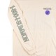 T-SHIRT WELCOME HOTLINE 2 GARMENT-DYED LS TEE - BONE