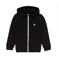 SWEAT ELEMENT BOLTON YOUTH ZIP - FLINT BLACK 
