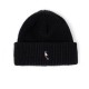 BONNET MAGENTA PWS BEANIE - BLACK
