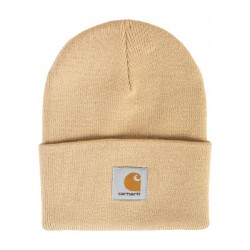 BONNET CARHARTT WIP ACRYLIC WATCH HAT - DUSTY HAMILTON BROWN