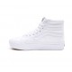 CHAUSSURES VANS W SK8 HI PLATFORM - TRUE WHITE 