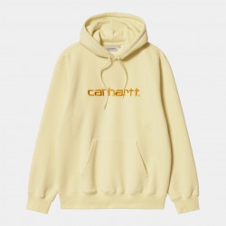 SWEAT CARHARTT WIP HOODED - SOFT YELLOW POPSICLE