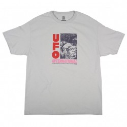 T-SHIRT THEORIES UFO INTERNATIONAL - SILVER