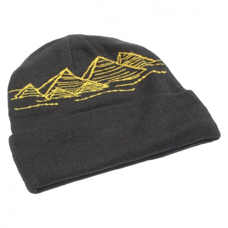 BONNET THEORIES FINGERPRINTS BEANIE - BLACK