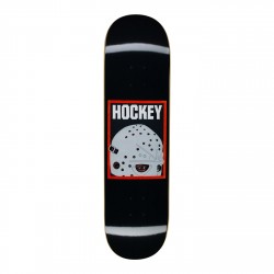 BOARD HOCKEY HALF MASK BLACK - 8.25