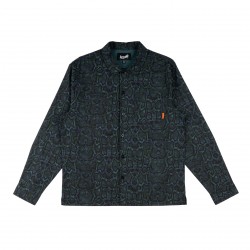 CHEMISE WELCOME FAUNA LS RAYON SHIRT - SPRUCE