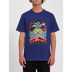 T-SHIRT VOLCOM ELZO DURT FA SS - BLUEPRINT