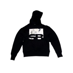 SWEAT SB SLIDEBOX SF HOODIE - BLACK