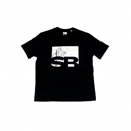 T-SHIRT SB SLIDEBOX SF - BLACK