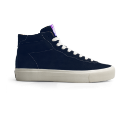 CHAUSSURES LAST RESORT AB VM001 SUEDE HI - OLD BLUE WHITE