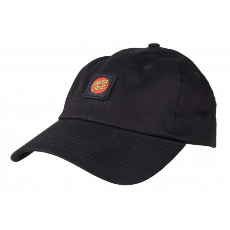 CASQUETTE SANTA CRUZ CLASSIC LABEL - BLACK