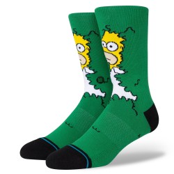 CHAUSSETTES STANCE X THE SIMPSONS HOMER - GREEN