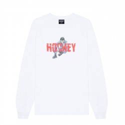 T-SHIRT HOCKEY SHAME LS - WHITE