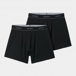 CALECON BOXER CARHARTT WIP COTTON TRUNKS - BLACK 