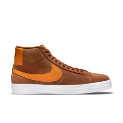 CHAUSSURES NIKE SB BLAZER MID - PECAN LIGHT CURRY