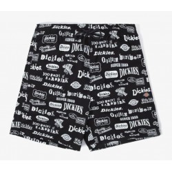 SHORT DICKIES 100 AOP - BLACK