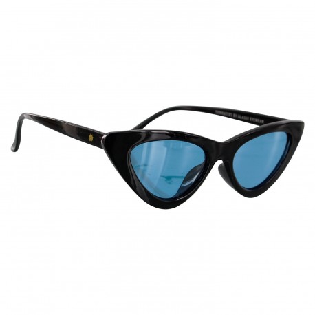 LUNETTES GLASSY BILLIE POLARIZED - BLACK BLUE LENS