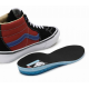 CHAUSSURES VANS SKATE GROSSO MID - RED BLUE
