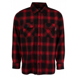 CHEMISE INDEPENDENT MISSION SHIRT - RED CHECK