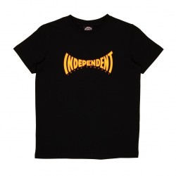 T-SHIRT INDEPENDENT SPANNING YOUTH - BLACK