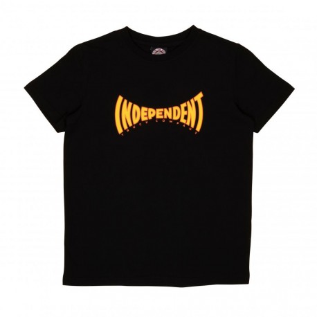 T-SHIRT INDEPENDENT SPANNING YOUTH - BLACK