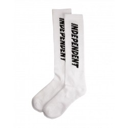 CHAUSSETTES INDEPENDENT BTG SHEAR - WHITE