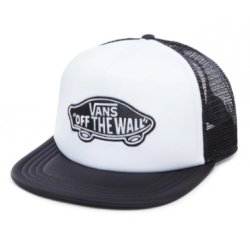 CASQUETTE VANS CLASSIC PATCH TRUCKER - WHITE BLACK