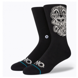 CHAUSSETTES STANCE WILD CARD X CARTOON - BLACK 