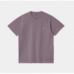 T-SHIRT CARHARTT WIP CHASE SS - MISTY THISTLE