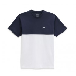 T-SHIRT VANS COLORBLOCK TEE - WHITE DRESS BLUES