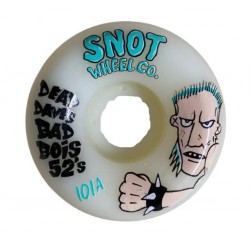ROUES SNOT DEAD DAVES BAD BOIS WHITE 100A - 52MM