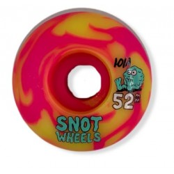 ROUES SNOT SWIRL 101A YELLOW/PINK - 52 MM