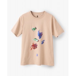 T-SHIRT POETIC COLLECTIVE PALETTE - SAND