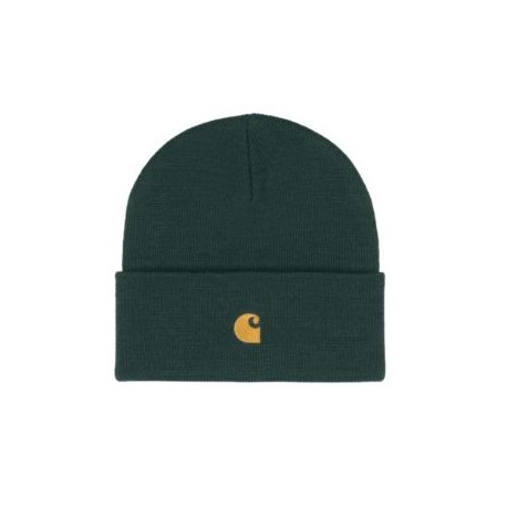 Carhartt WIP CHASE BEANIE UNISEX - Bonnet - black/gold/noir 