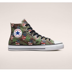 CHAUSSURES CONVERSE CHUCK TAYLOR PRO HIGH - CYPRESS GREEN NAVY