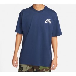 T-SHIRT NIKE SB LOGO POITRINE - MIDNIGHT NAVY