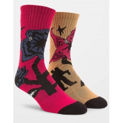 CHAUSSETTES VOLCOM MOLLEMA SOCK PACK X 4