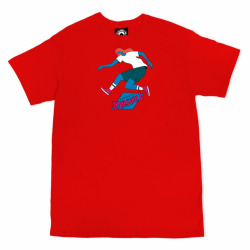 T-SHIRT THRASHER PARRA TRE - RED