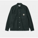 CHEMISE CARHARTT WIP SINCLAIR LS - JUNIPER BLUE GARMENT DYE 