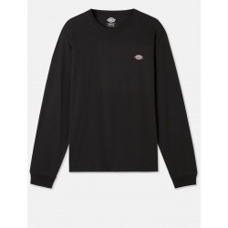 T-SHIRT DICKIES MAPLETON LS - BLACK