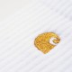 CHAUSSETTES CARHARTT WIP CHASE - WHITE GOLD