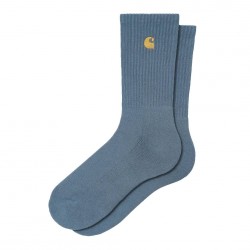 CHAUSSETTES CARHARTT WIP CHASE - STORM BLUE GOLD