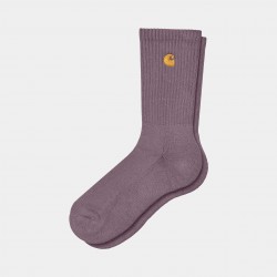CHAUSSETTES CARHARTT WIP CHASE - MISTY THISTLE GOLD