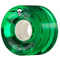 ROUES POWELL PERALTA CLEAR GREEN 80A - 63MM