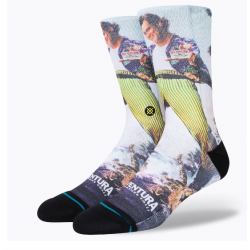 CHAUSSETTES STANCE WHEN NATURE CLLS - BLACK 