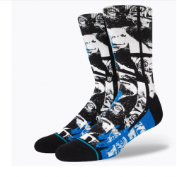 CHAUSSETTES STANCE PHONE HOME - BLACK 
