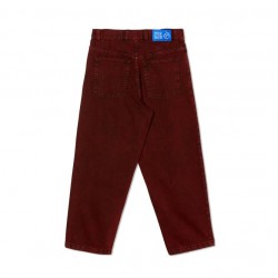 PANTALON POLAR BIG BOY JEANS - RED BLACK
