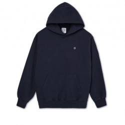 SWEAT POLAR PATCH HOODIE - NAVY