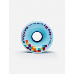 ROUES ORANGATANG FAT FREE 65MM 77A - LIGHT BLUE