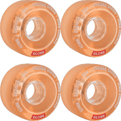 ROUES GLOBE BRUISER WHEEL CLEAR CORAL - 62MM